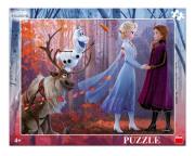 Opakowanie Puzzle 40 ramkowe Kraina Lodu Frozen Siostry