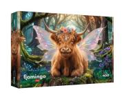 Opakowanie Puzzle 400 Flamingo - Leśna opiekunka snów TREFL