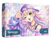 Opakowanie Puzzle 400 Flamingo - Pastelowy urok TREFL