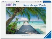 Opakowanie Puzzle 4000 Dream Beach in the Maldives