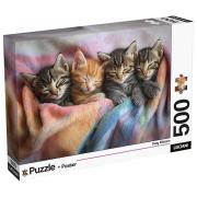 Opakowanie Puzzle 500 Adults Kociaki