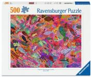 Opakowanie Puzzle 500 Fish in Fuchsia