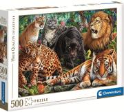 Opakowanie Puzzle 500 HQ Wild Cats