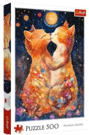 Opakowanie Puzzle 500 Pocałunek w świetle księżyca TREFL