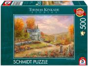 Opakowanie Puzzle 500 PQ T.Kinkade Jesień w Apple Hill 113666