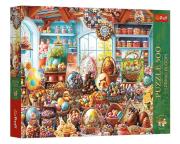 Opakowanie Puzzle 500 Premium Plus Wielkanocny sklepik TREFL