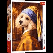 Opakowanie Puzzle 500 Pudel z perłą 37572