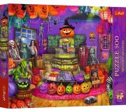 Opakowanie Puzzle 500 Spooky Season: Sklep Halloweenowy TREFL