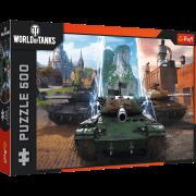 Opakowanie Puzzle 500 World of Tanks: Czas na akcję! TREFL