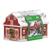 Opakowanie Puzzle 550 Christmas Barn Tin 8551-5665