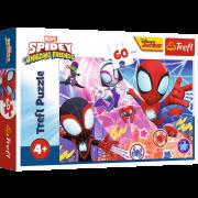 Puzzle 60 Bohaterska przygoda TREFL. Wydawca: Trefl. Dadada.pl Opakowanie Puzzle 60 Bohaterska przygoda TREFL