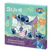 Puzzle 60 Magnetyczne Lilo&Stitch. Wydawca: Diakakis. Dadada.pl Opakowanie Puzzle 60 Magnetyczne Lilo&Stitch