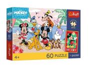 Opakowanie Puzzle 60 Mickey and Friends + plakat TREFL
