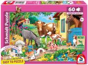 Opakowanie Puzzle 60 PQ Zwierzęta na farmie 113645