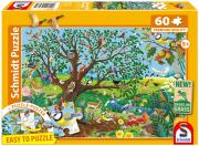 Opakowanie Puzzle 60 PQ Zwierzęta w ogrodzie 113644