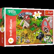 Opakowanie Puzzle 60 Wesoły dzień Treflików TREFL