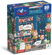 Puzzle 80 Look&Find Zimowe święta. Wydawca: Dodo. Dadada.pl Opakowanie Puzzle 80 Look&Find Zimowe święta