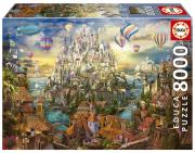 Opakowanie Puzzle 8000 Miasto marzeń 111671