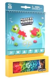 Opakowanie Puzzle By Number Activity Pad Morski 125el