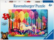 Opakowanie Puzzle dla dzieci 2D: Magiczny las 60el