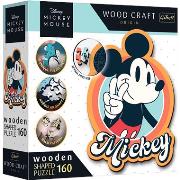 Opakowanie Puzzle drewniane 160 Retro Myszka Mickey