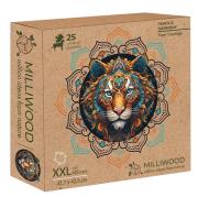 Opakowanie Puzzle drewniane 400 Milliwood Tygrys