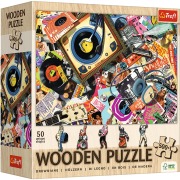 Opakowanie Puzzle drewniane 500+1 W świecie muzyki TREFL