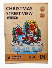 Puzzle drewniane 99el. Wydawca: SWEDE. Dadada.pl Opakowanie Puzzle drewniane 99el