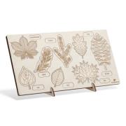 Opakowanie Puzzle drewniane - Co z drzewa spadło Liście