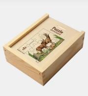 Opakowanie Puzzle drewniane Rodzina Saren