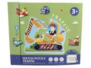 Opakowanie Puzzle i tablica suchościeralna z długopisem