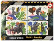 Opakowanie Puzzle Jurassic World 50 + 80 + 100  + 150 114276