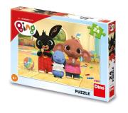 Opakowanie Puzzle Królik Bing maluje 24el