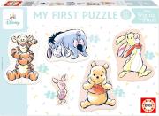 Opakowanie Puzzle Kubuś Puchatek 3-5 el 114061