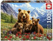 Opakowanie Puzzle Niedźwiedzie grizzly 1000 el 114093