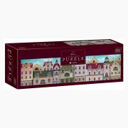 Opakowanie Puzzle panormaiczne 1000 Houses Old Town