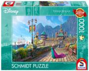 Opakowanie Puzzle PQ 1000 Thomas Kinkade Kraina Lodu Disney