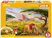 Opakowanie Puzzle PQ 200 Thomas Kinkade Król Lew Disney G3