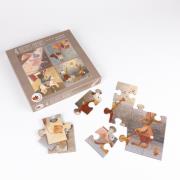 Opakowanie Puzzle Przyjaciele 4szt