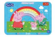Opakowanie Puzzle ramkowe Baby - Mała Peppa TREFL