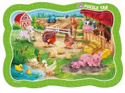 Puzzle ramkowe. Farma. Wydawca: Roter Kafer. Dadada.pl Opakowanie Puzzle ramkowe. Farma