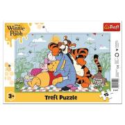 Opakowanie Puzzle ramkowe Puchatkowe sprawy TREFL