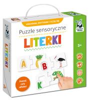 Opakowanie Puzzle sensoryczne Literki Kapitan Nauka