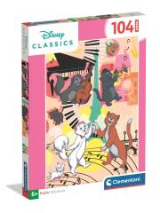Opakowanie Puzzle Super 104 Aristocats 25026