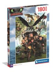 Opakowanie PUZZLE SUPER 180 EL How to Train Your Dragon
