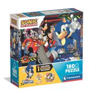Opakowanie PUZZLE SUPER 180 EL SUPER KOLOR SONIC