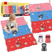 Opakowanie Puzzle tor przeszkód ambulans straż