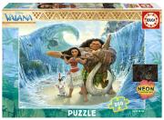 Opakowanie Puzzle Vaiana fluorescencyjne 300 el 114083