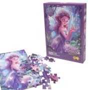 Opakowanie Puzzle z brokatem księżniczka 100 elementów
