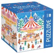 Puzzlove CzuCzu Zimowa radość 150el. Wydawca: Bright Junior Media. Dadada.pl Opakowanie Puzzlove CzuCzu Zimowa radość 150el
